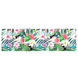 Sun Lounger Cushion Multicolour Oxford Fabric - 45-Degree Angle