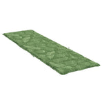 Sun Lounger Cushion Leaf Pattern Oxford Fabric