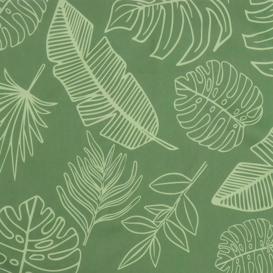 Sun Lounger Cushion Leaf Pattern Oxford Fabric