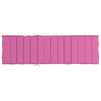 Sun Lounger Cushion Pink Oxford Fabric
