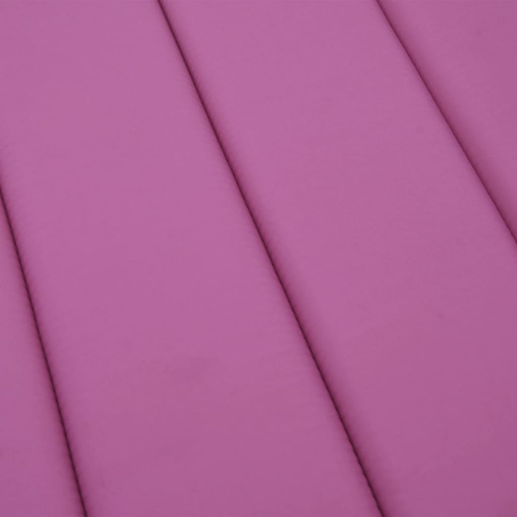 Sun Lounger Cushion Pink Oxford Fabric