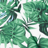 Lounger Cushion Leaf Leaf Pattern 200 x 70 x 3 cm Oxford Fabric