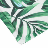 Lounger Cushion Leaf Leaf Pattern 200 x 70 x 3 cm Oxford Fabric - Close-Up Angle