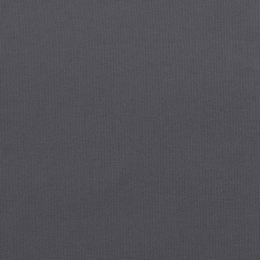 Chair Cushions 4 pcs Anthracite 40x40x7 cm Oxford Fabric