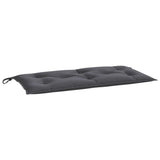 Garden Bench Cushion Anthracite 100x50x7 cm Oxford Fabric