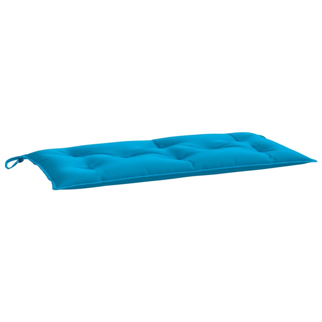 Garden Bench Cushion Light Blue 100x50x7cm Oxford Fabric