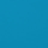 Garden Bench Cushion Light Blue 100x50x7cm Oxford Fabric - Rear View