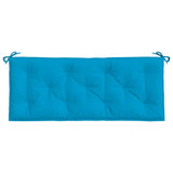 Garden Bench Cushion Light Blue 120x50x7cm Oxford Fabric