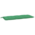 Garden Bench Cushion Green 120x50x7cm Oxford Fabric