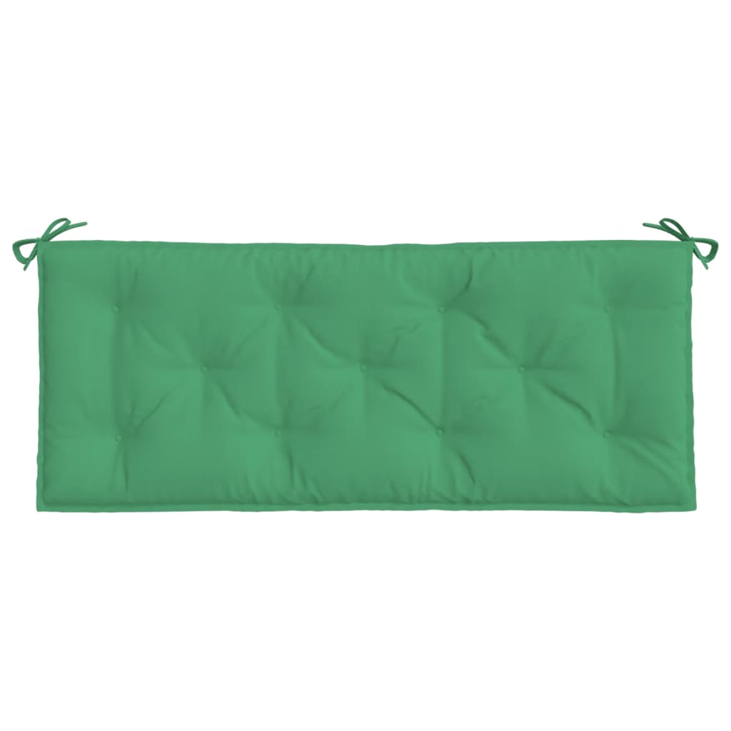 Garden Bench Cushion Green 120x50x7cm Oxford Fabric