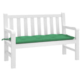 Garden Bench Cushion Green 120x50x7cm Oxford Fabric