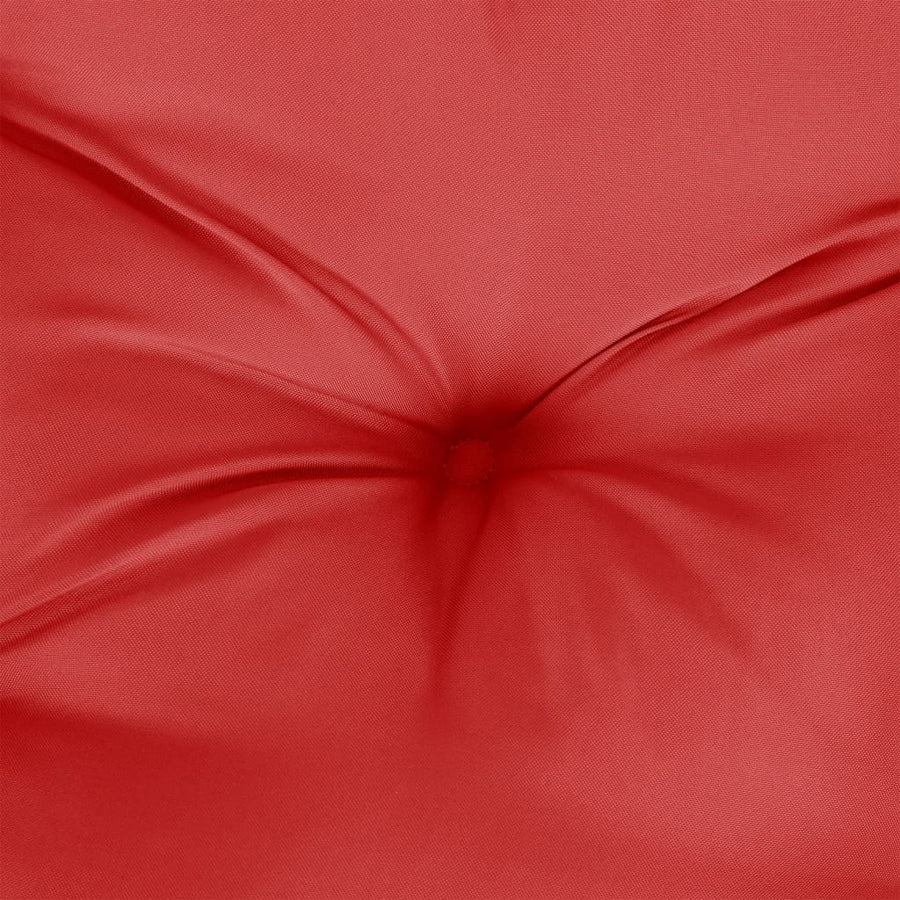 Garden Bench Cushion Red 120x50x7cm Oxford Fabric