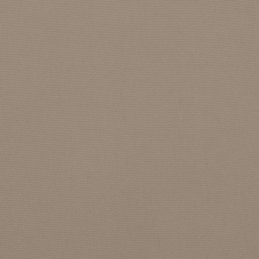 Garden Bench Cushion Taupe 120x50x7 cm Oxford Fabric