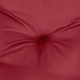 Garden Bench Cushion Wine Red 120x50x7cm Oxford Fabric - 45-Degree Angle