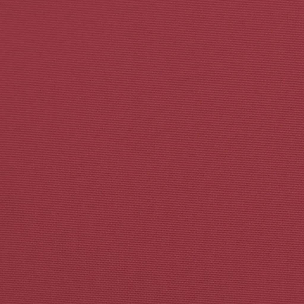 Garden Bench Cushion Wine Red 120x50x7cm Oxford Fabric