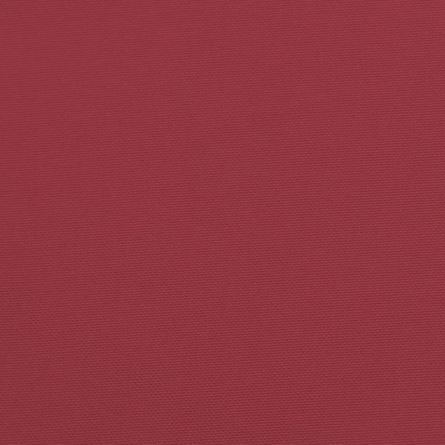 Garden Bench Cushion Wine Red 120x50x7cm Oxford Fabric