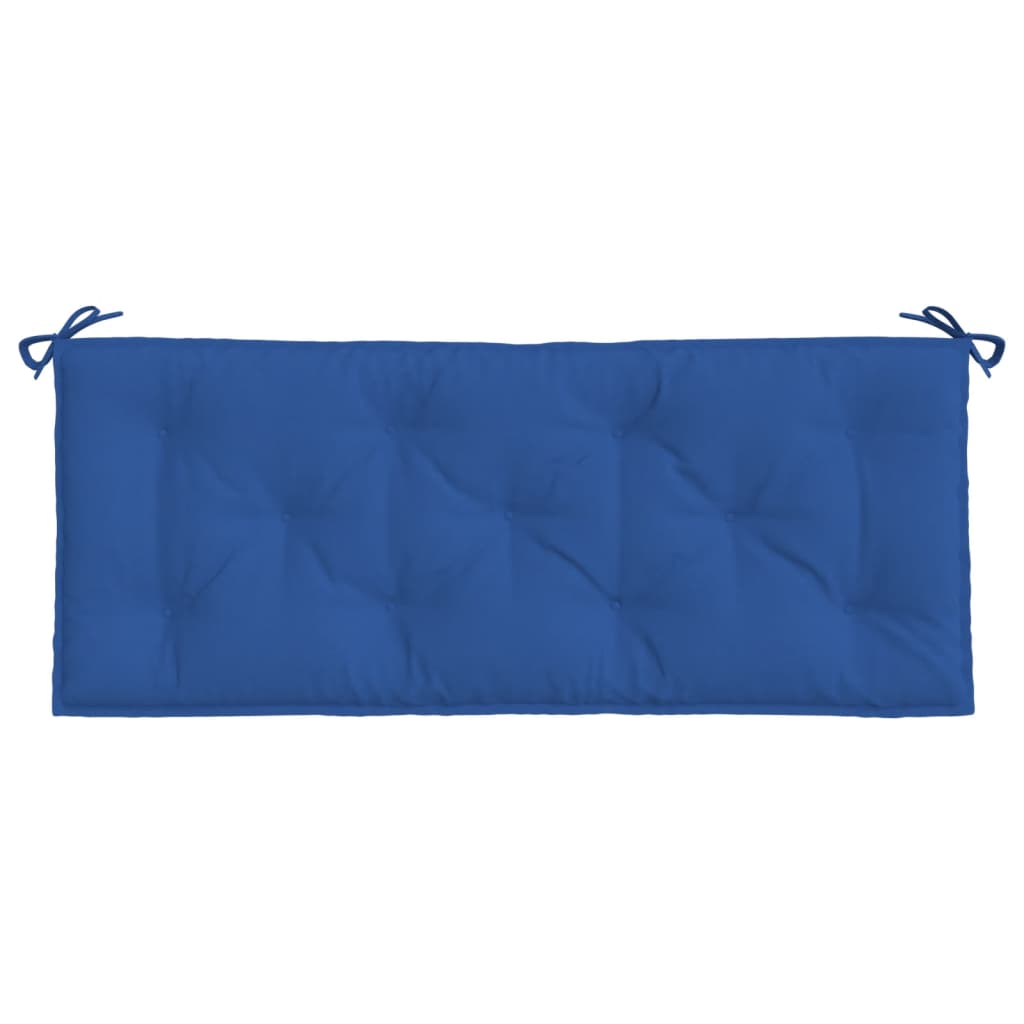 Garden Bench Cushion Blue 120x50x7cm Oxford Fabric