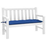 Garden Bench Cushion Blue 120x50x7cm Oxford Fabric