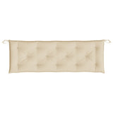 Garden Bench Cushion Beige 150x50x7 cm Oxford Fabric