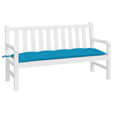 Garden Bench Cushion Light Blue 150x50x7 cm Oxford Fabric