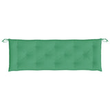 Garden Bench Cushion Green 150x50x7 cm Oxford Fabric