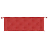 Garden Bench Cushion Red 150x50x7 cm Oxford Fabric