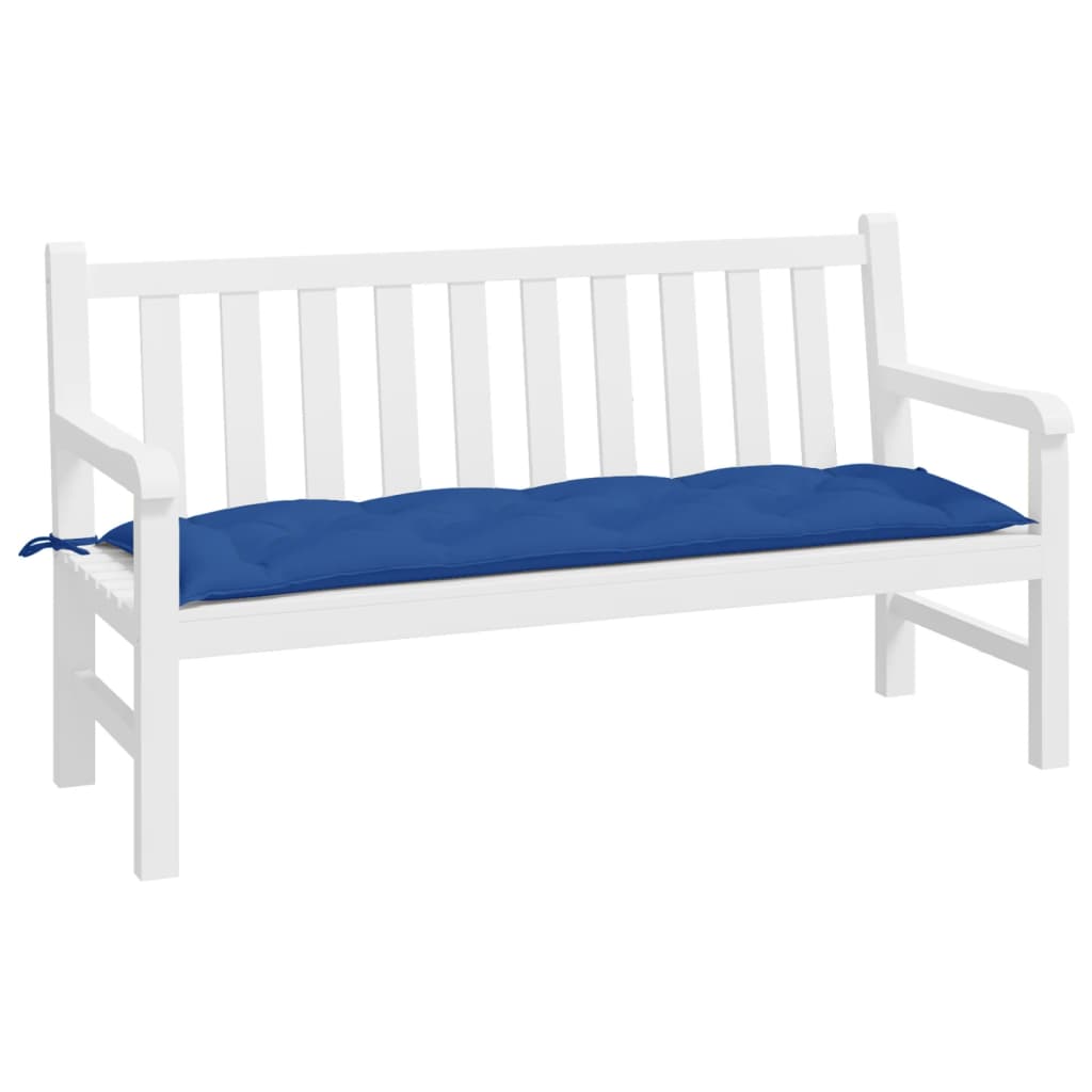Garden Bench Cushion Royal Blue 150x50x7 cm Oxford Fabric