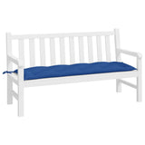 Garden Bench Cushion Royal Blue 150x50x7 cm Oxford Fabric