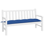 Garden Bench Cushion Royal Blue 150x50x7 cm Oxford Fabric