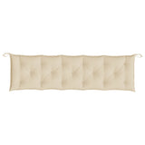 Garden Bench Cushion Beige 180x50x7 cm Oxford Fabric