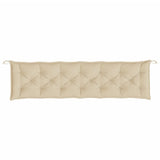 Garden Bench Cushion Beige 200x50x7 cm Oxford Fabric