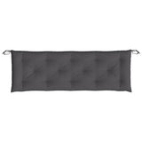 Garden Bench Cushions 2pcs Anthracite 150x50x7cm Oxford Fabric
