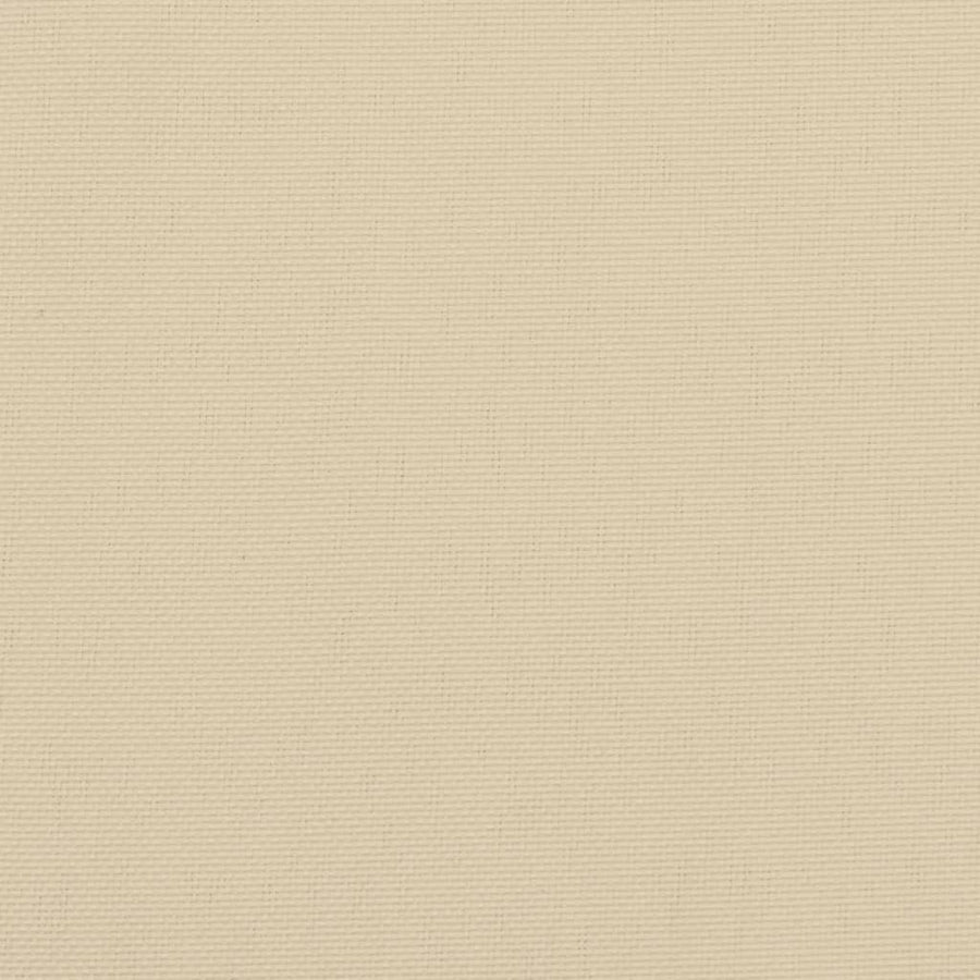 Garden Bench Cushions 2 pcs Beige 150x50x7 cm Oxford Fabric