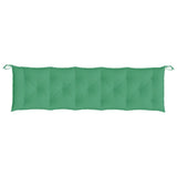 Garden Bench Cushions 2pcs Green 180x50x7cm Oxford Fabric