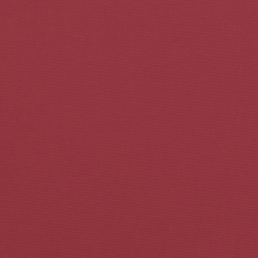 Garden Bench Cushions 2pcs Wine Red 200x50x7cm Oxford Fabric