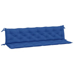 Garden Bench Cushions 2pcs Blue 200x50x7cm Oxford Fabric