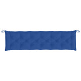 Garden Bench Cushions 2pcs Blue 200x50x7cm Oxford Fabric - 45-Degree Angle