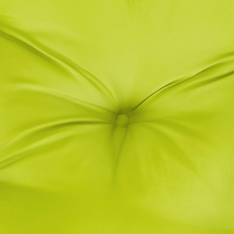 Garden Bench Cushions 2pcs Bright Green 200x50x7 cm