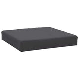 Pallet Cushions 2 pcs Anthracite Oxford Fabric - 45-Degree Angle