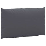 Pallet Cushions 2 pcs Anthracite Oxford Fabric - Rear View