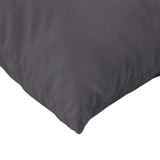 Pallet Cushions 2 pcs Anthracite Oxford Fabric - Close-Up Angle