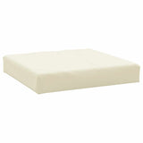 Pallet Cushions 2 pcs Cream White Oxford Fabric - 45-Degree Angle