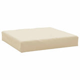 Pallet Cushions 2 pcs Beige Oxford Fabric - 45-Degree Angle