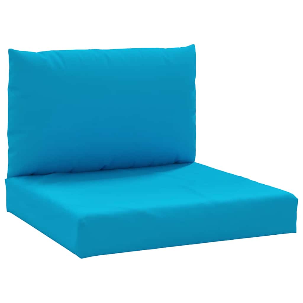 Pallet Cushions 2 pcs Light Blue Oxford Fabric
