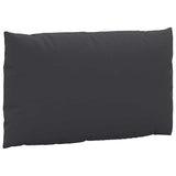 Pallet Cushions 2 pcs Black Oxford Fabric - Rear View