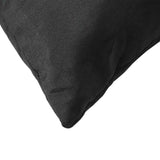 Pallet Cushions 2 pcs Black Oxford Fabric - Close-Up Angle