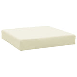 Pallet Cushions 3 pcs Cream White Oxford Fabric - 45-Degree Angle