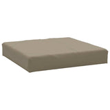 Pallet Cushion Taupe 60x60x9,5 cm Oxford Fabric - Front View