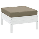 Pallet Cushion Taupe 60x60x9,5 cm Oxford Fabric