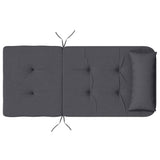 Adirondack Chair Cushions 2 pcs Anthracite Oxford Fabric